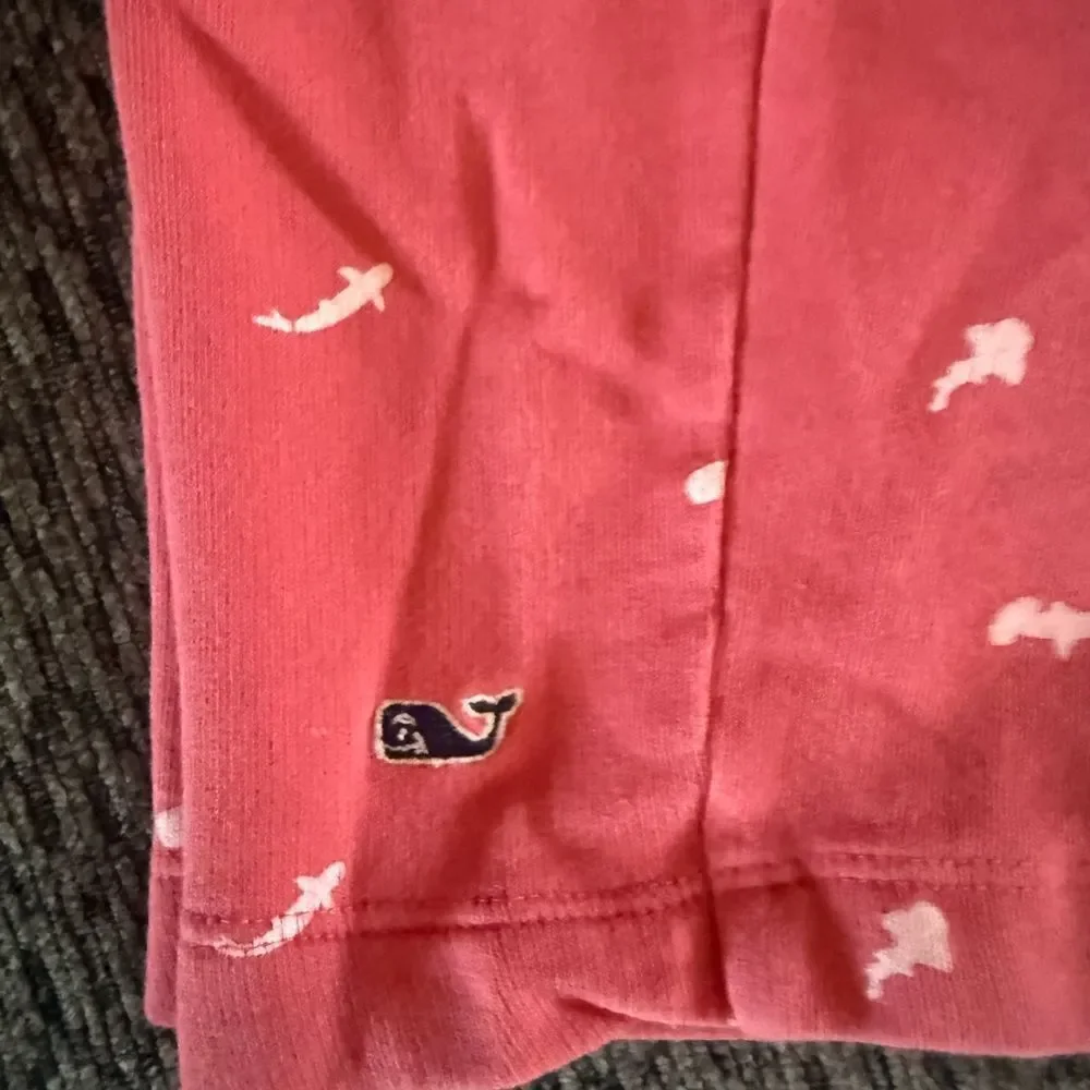 Vineyard Vines Red Shark Print Shorts